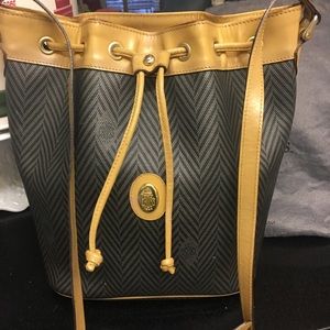 Beautiful Mark Cross Bucket Handbag